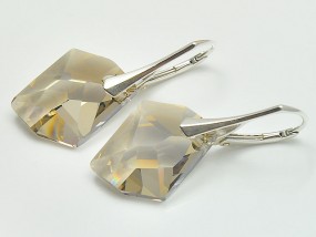  Srebrne kolczyki Swarovski Cosmic Silver Shade