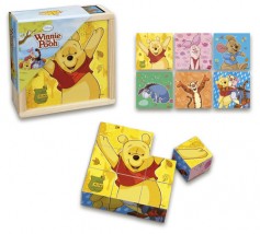  Klocki obrotowe drewniane Disney