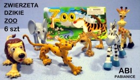  ZWIERZĘTA DZIKIE ZOO śmieszne minki