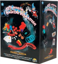  Mały Magik 125 sztuczek + kapelusz + 2 płyty DVD