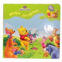 KubuśPuchatek Wielkie sprzątanie Disney grube,wzmacniane kartki