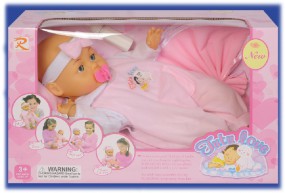  Interaktywna lalka Dolly ze smoczkiem
