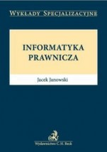  Informatyka prawnicza WYKŁADY SPECJALIZACYJNE