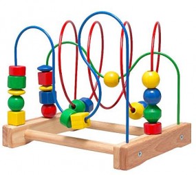  IKEA - kolejka MULA, klocki, zabawka edukacyjna - IKEA MULA