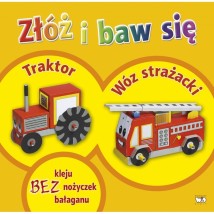  Złóż i baw się. Traktor Wóz strazacki