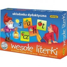  WESOŁE LITERKI GRA