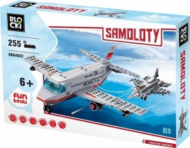  KLOCKI SAMOLOTY 255 EL.