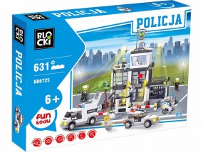  KLOCKI - POSTERUNEK POLICJI 631 EL.