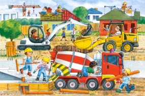  PUZZLE 40 MAXI - PLAC BUDOWY