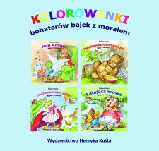  Kolorowanki bohaterów bajek z morałem