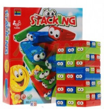  GRA JUNIOR JENGA WSPANIAŁA EDUKACYJNA ZRĘCZNOŚCIOWA JENGA